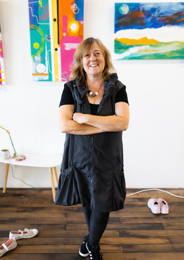 Becky J Field creative coaching art materials